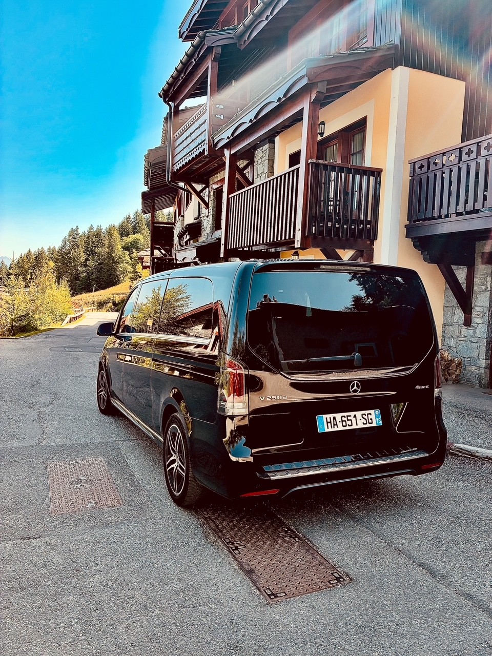 Transfert taxi Moutiers Valmorel - AJS Transport